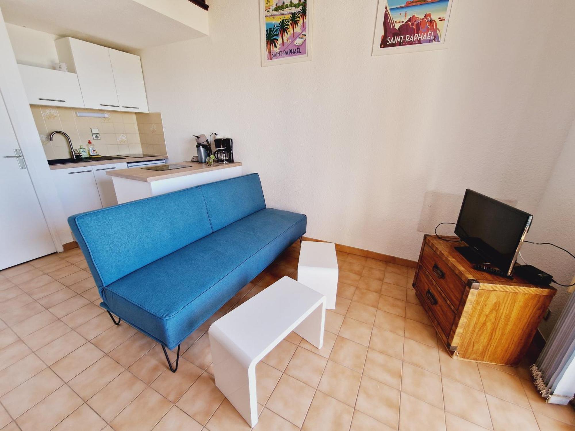 Duplex, 2p, large vue Méditerranée/garage Saint-Raphaël Extérieur photo