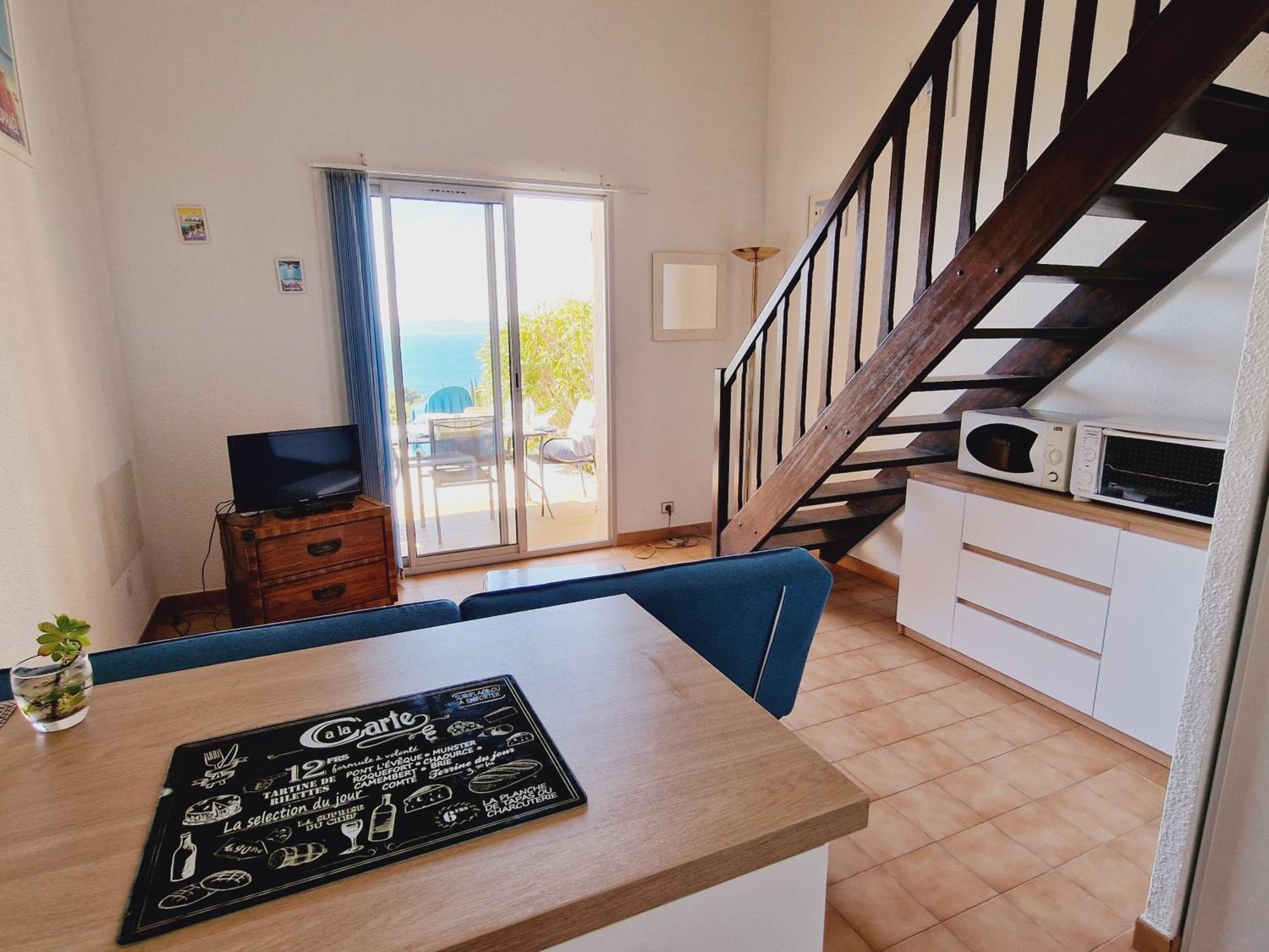 Duplex, 2p, large vue Méditerranée/garage Saint-Raphaël Extérieur photo