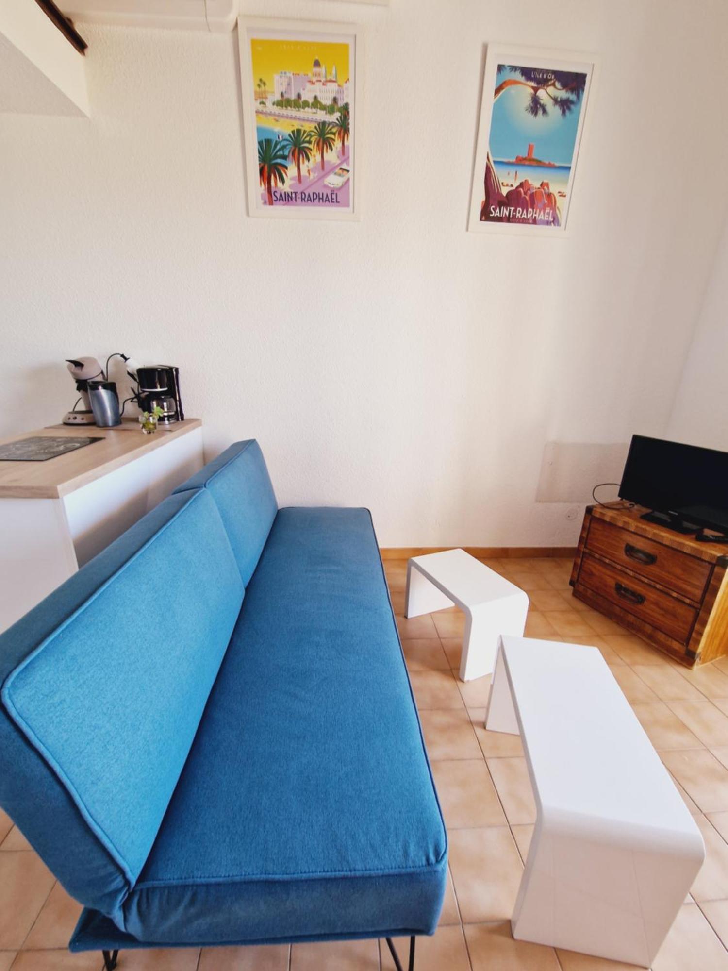 Duplex, 2p, large vue Méditerranée/garage Saint-Raphaël Extérieur photo