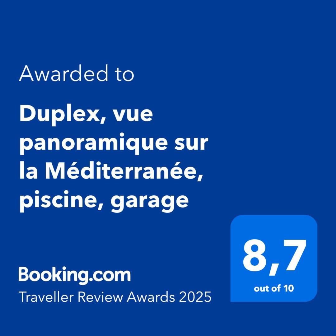 Duplex, 2p, large vue Méditerranée/garage Saint-Raphaël Extérieur photo